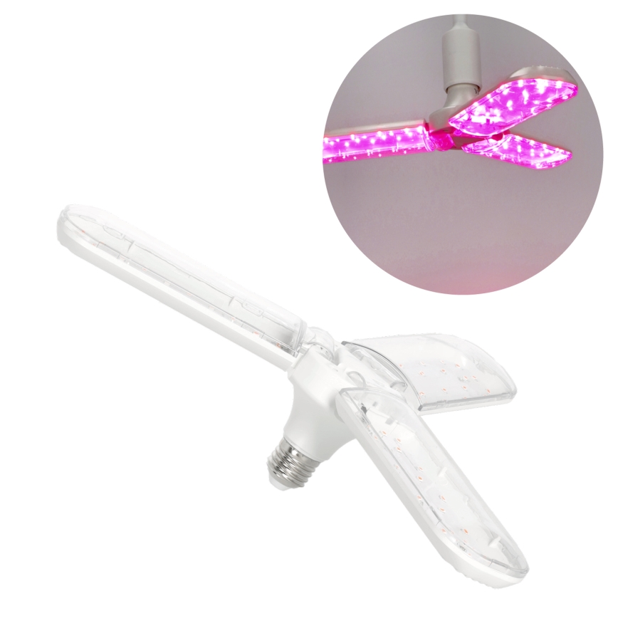 Ampoule LED pour la croissance des plantes PLANTY E27/24W/230V 1200K