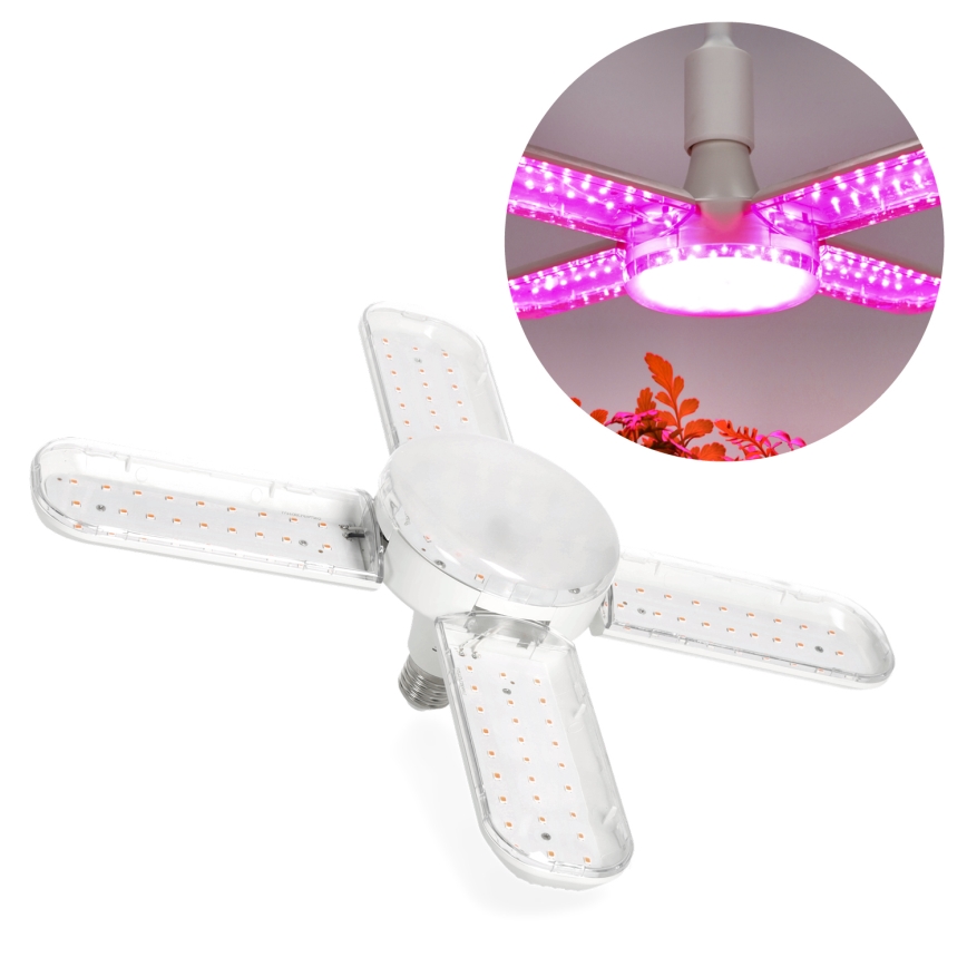 Ampoule LED pour la croissance des plantes PLANTY E27/24W/230V 1200K