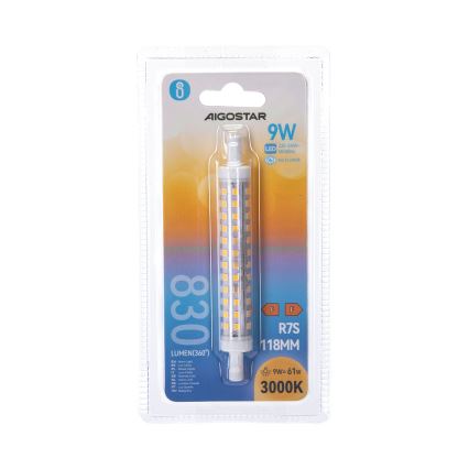 Ampoule LED R7S/9W/230V 3000K - Aigostar