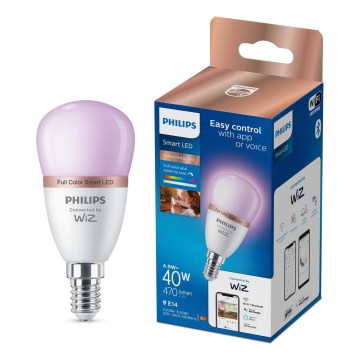Ampoule LED RGB dimmable Philips SMART P45 E14/4,9W/230V 2200-6500K IRC 90