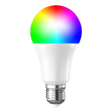 Ampoule LED RGBW dimmable E27/9W/230V 3000-6500K Wi-Fi Tuya