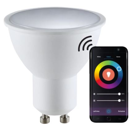 Ampoule LED RVBW à intensité variable G45 GU10/5,5W/230V 2700-6500K Wi-Fi Tuya