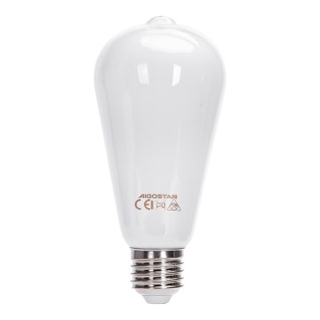 Ampoule LED ST64 E27/8W/230V 2700K - Aigostar