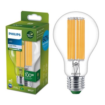 Ampoule LED ULTRAEFFICIENT FILAMENT Philips A60 E27/7,3W/230V 4000K