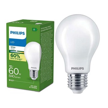 Ampoule LED ULTRAEFFICIENT Philips A60 E27/4W/230V 3000K
