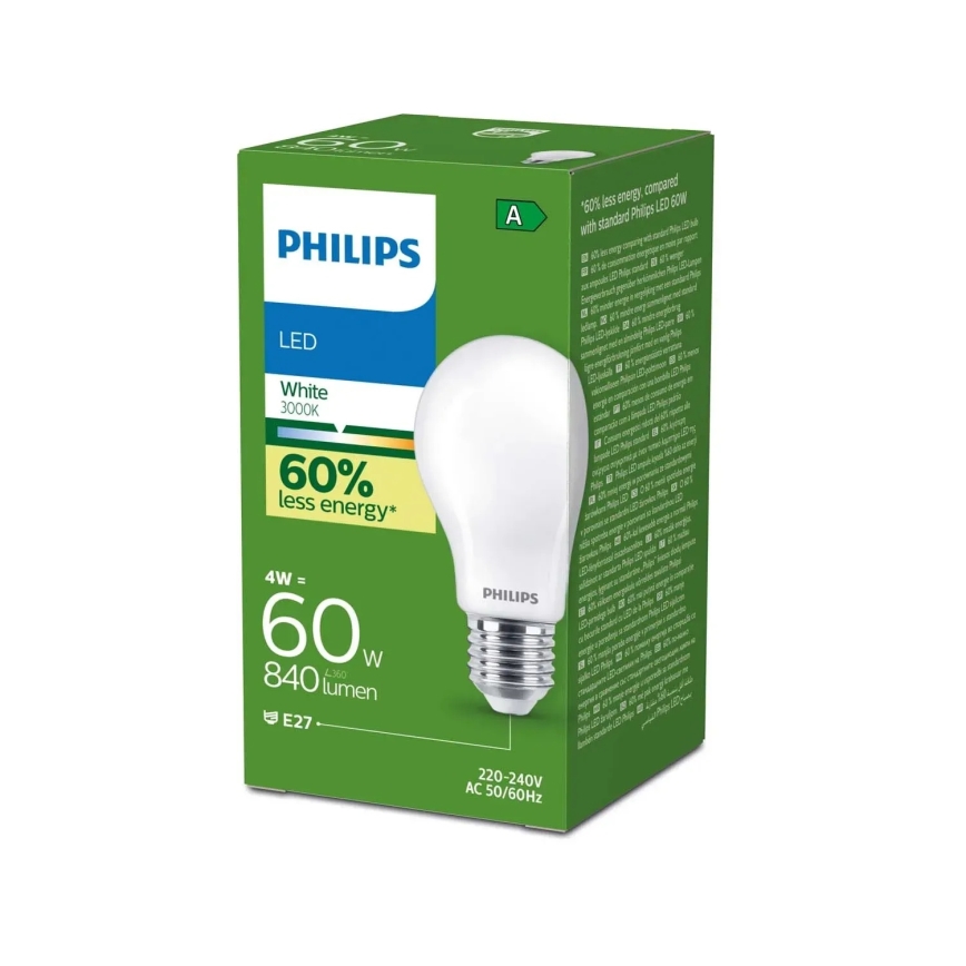 Ampoule LED ULTRAEFFICIENT Philips A60 E27/4W/230V 3000K