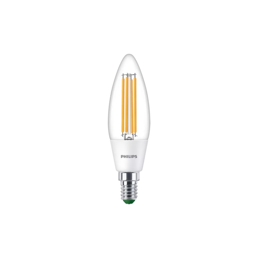 Ampoule LED ULTRAEFFICIENT VINTAGE Philips B35 E14/2,3W/230V 3000K