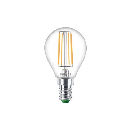 Ampoule LED ULTRAEFFICIENT VINTAGE Philips P45 E14/3,8W/230V 2700K