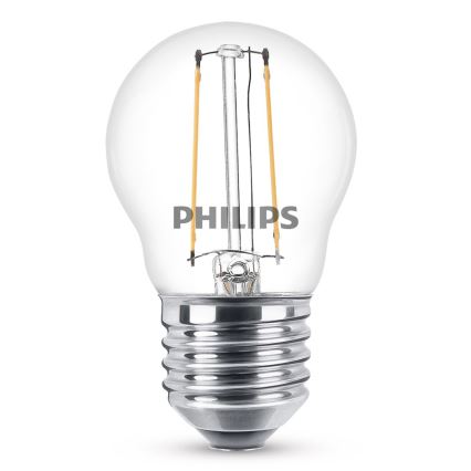 Ampoule LED VINTAGE Philips P45 E27/2W/230V 2700K