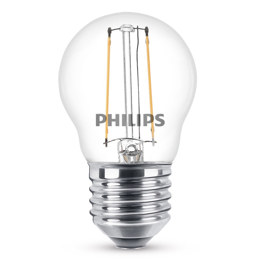 Ampoule LED VINTAGE Philips P45 E27/2W/230V 2700K