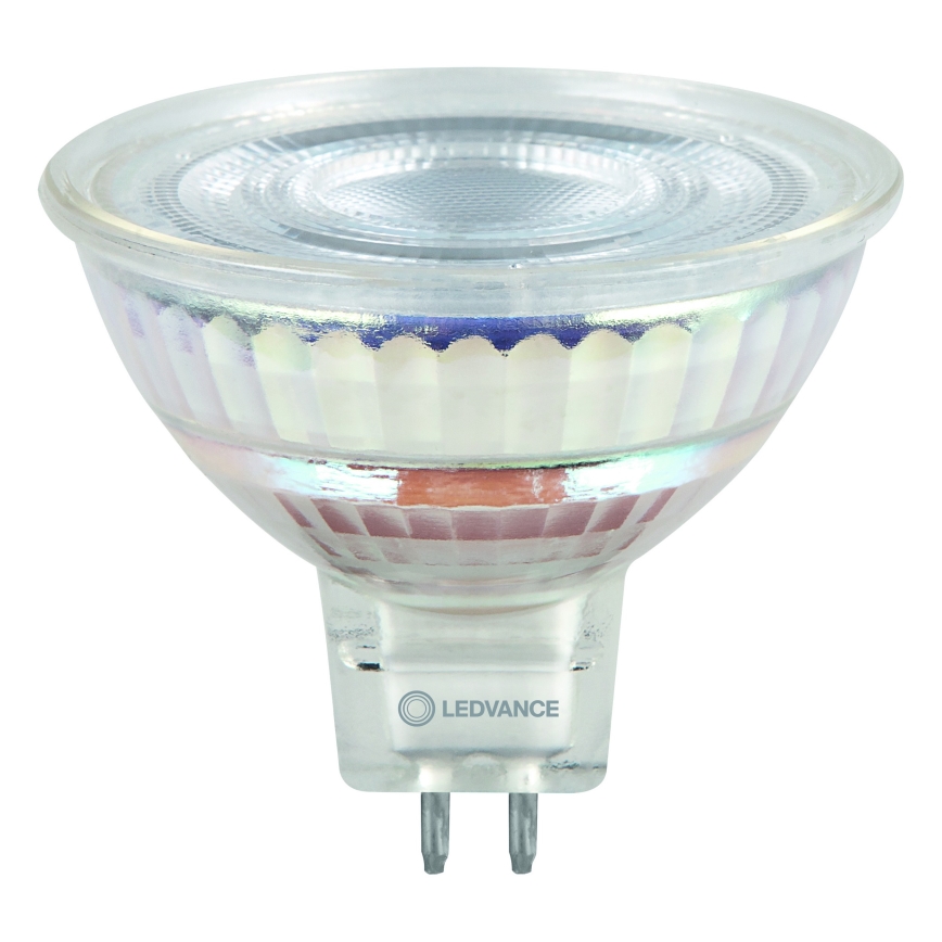 Ampoule LED dimmable réflecteur MR16 GU5,3/6,6W/12V 3000K 36° IRC 97 - Ledvance