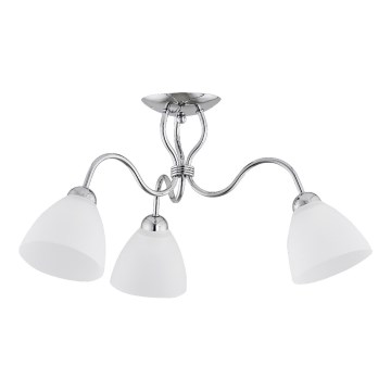 Anbauleuchte ARIEL 3xE27/15W/230V glänzendes Chrom