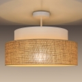 Anbauleuchte BOHO 1xE27/60W/230V weiß/beige