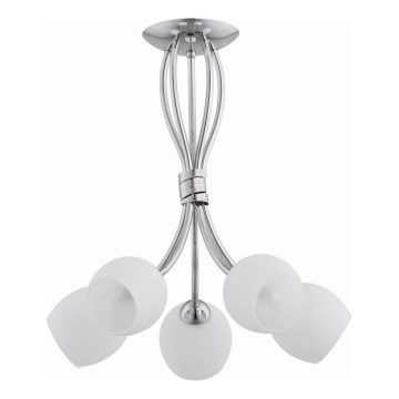 Anbauleuchte BUENA 5xE14/10W/230V glänzendes Chrom