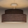 Anbauleuchte GRACE 1xE27/60W/230V d 40 cm braun/beige