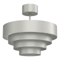 Anbauleuchte RINGS 1xE27/15W/230V glänzendes Chrom