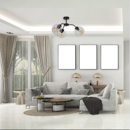 Anbauleuchte SOFIA 3xE27/60W/230V klar