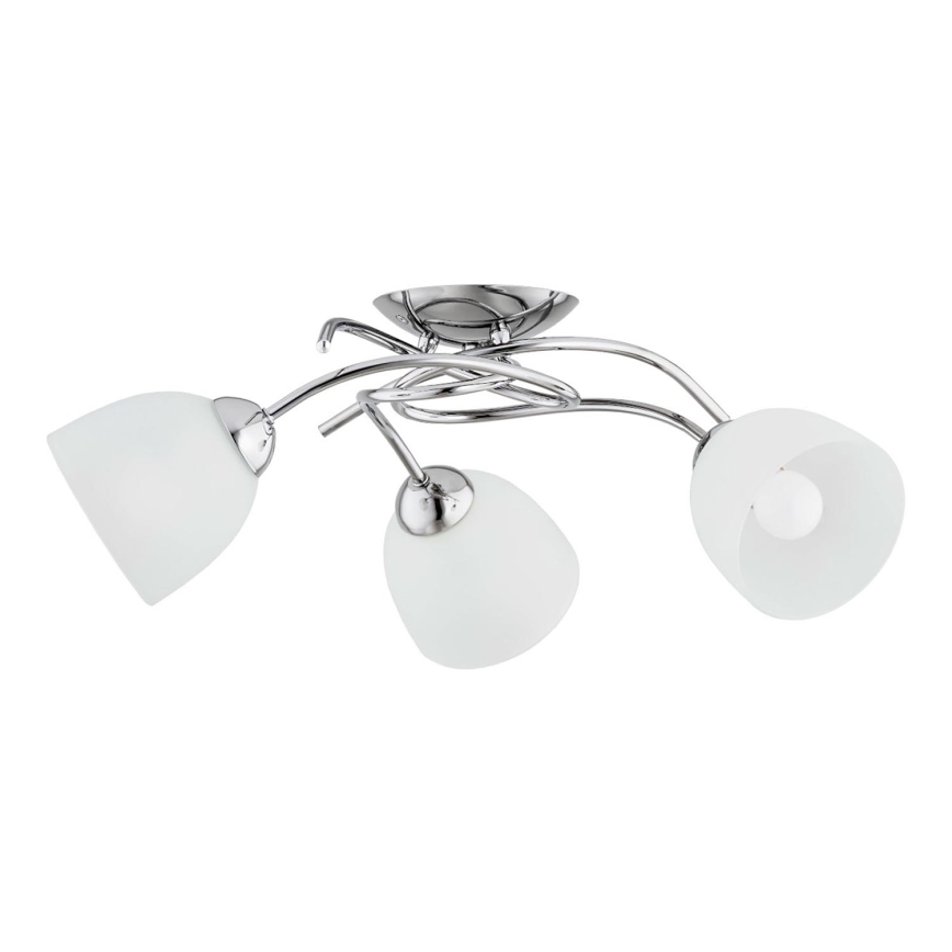 Anbauleuchte VERWIL 3xE27/15W/230V glänzendes Chrom
