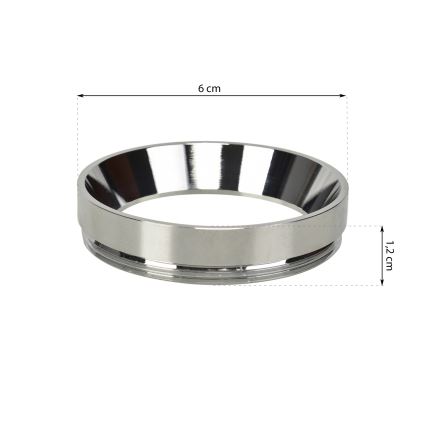 Anello aggiuntivo RING cromo lucido per lampada MICA