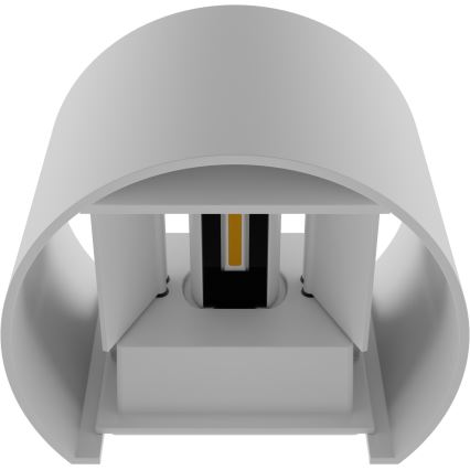 APLED - Applique a LED da esterno OVAL 2xLED/3W/230V IP65
