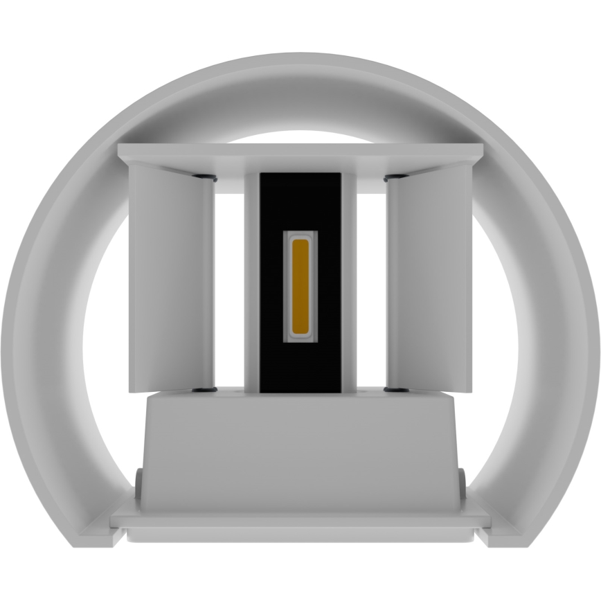APLED - Applique a LED da esterno OVAL 2xLED/3W/230V IP65