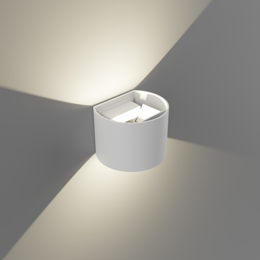 APLED - Applique a LED da esterno OVAL 2xLED/3W/230V IP65