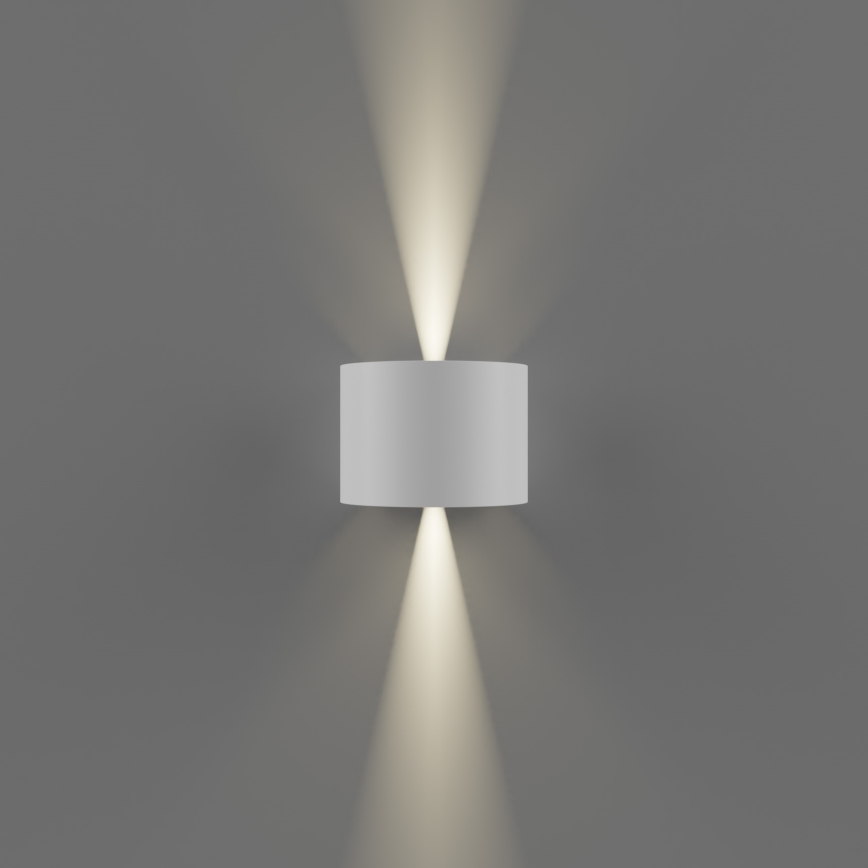 APLED - Applique a LED da esterno OVAL 2xLED/3W/230V IP65