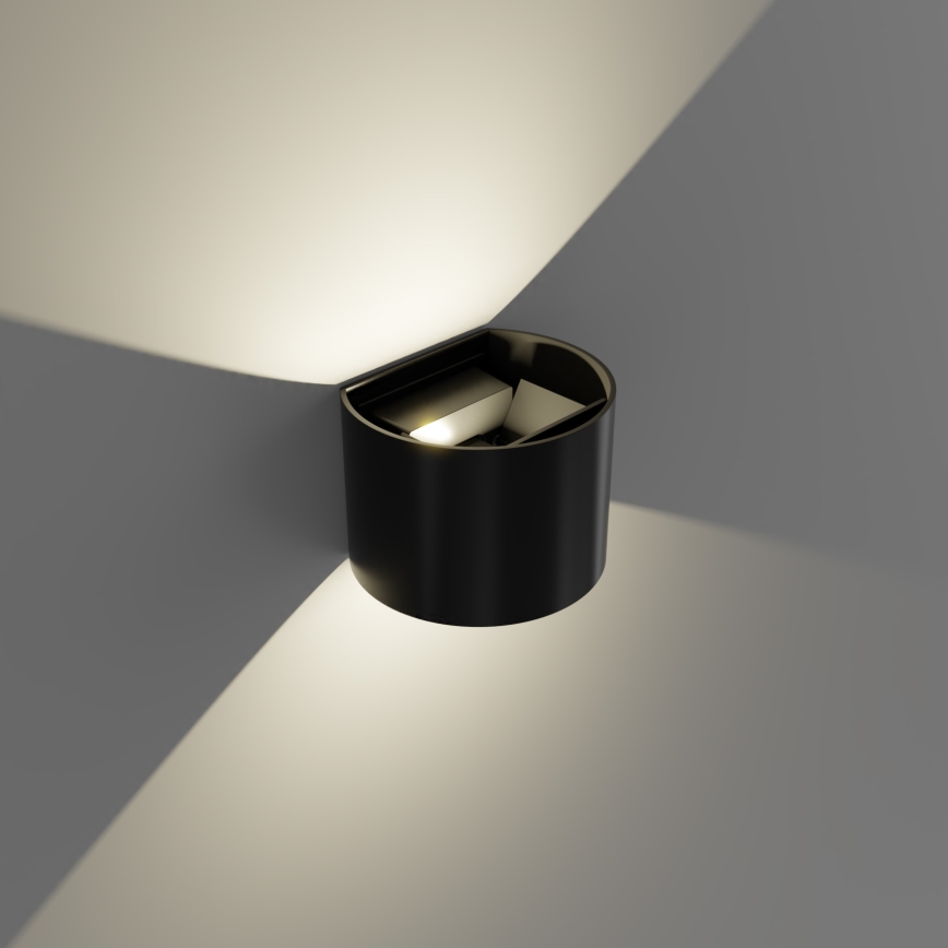 APLED - Applique a LED da esterno OVAL 2xLED/3W/230V IP65