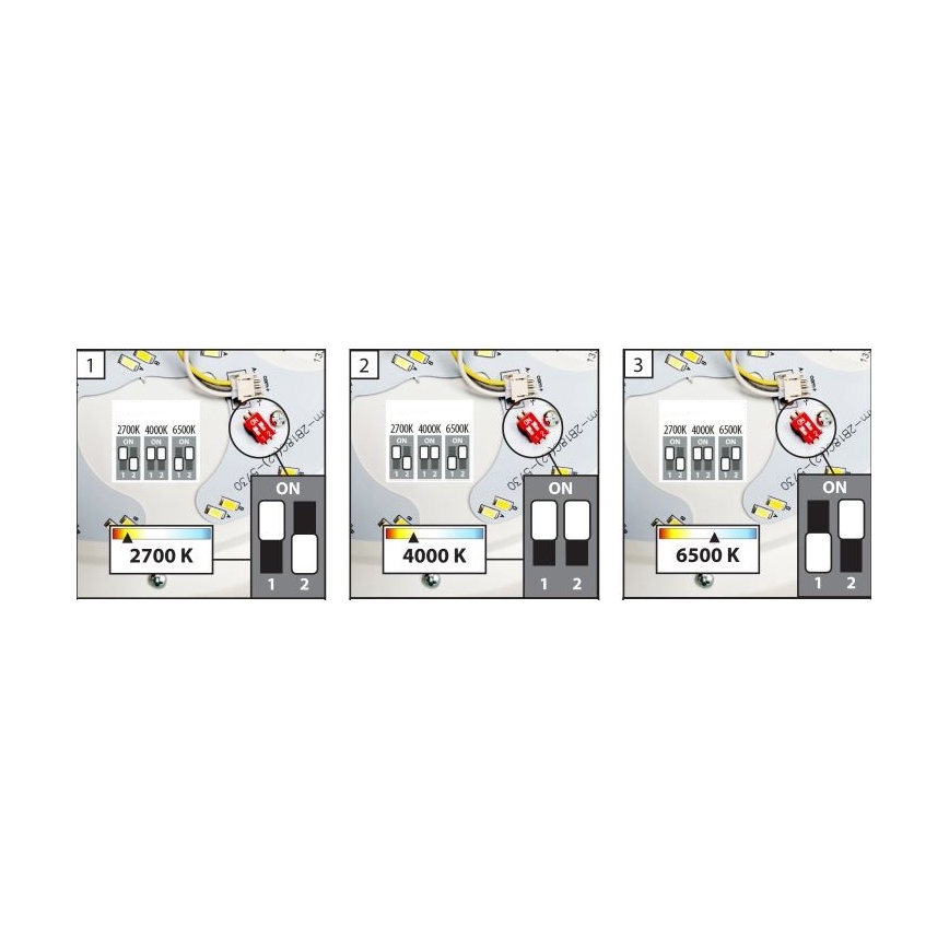 APLED - Plafoniera LED da bagno con sensore LENS LED/16W/230V IP44 2700-6500K