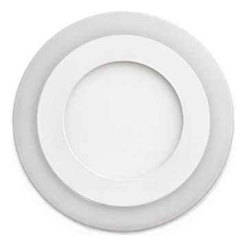 APLED - Lampada LED da incasso per bagni RONDO DUO LED/4W + LED/12W/230V IP41 3000/4000K diametro 19,5 cm bianco