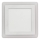 APLED - Lampada LED da incasso per bagni SQUARE DUO LED/4W + LED/12W/230V IP41 3000/4000K 19,5x19,5 cm bianco