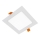 APLED - Lampada LED da incasso per bagni SQUARE LED/12W/230V IP40 17x17 cm bianco