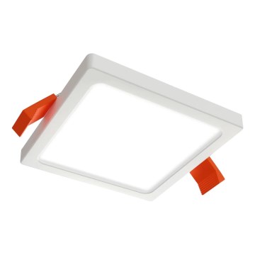APLED - Lampada LED da incasso SQUARE SLIM LED/8W/230V 9x9 cm bianco