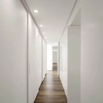 APLED - Lampada LED da incasso SQUARE SLIM LED/8W/230V 9x9 cm bianco