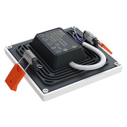 APLED - Lampada LED da incasso SQUARE SLIM LED/8W/230V 9x9 cm bianco