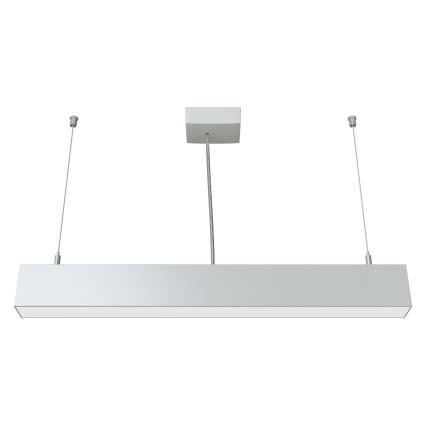 APLED - Lampadario LED su corda LOOK LED/23W/230V 4000K 60 cm argento