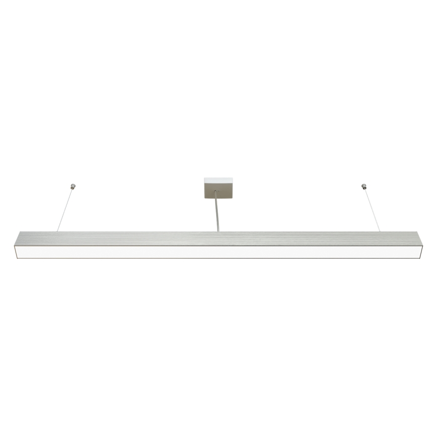 APLED - Lampadario LED su corda LOOK LED/46W/230V 4000K 120 cm argento