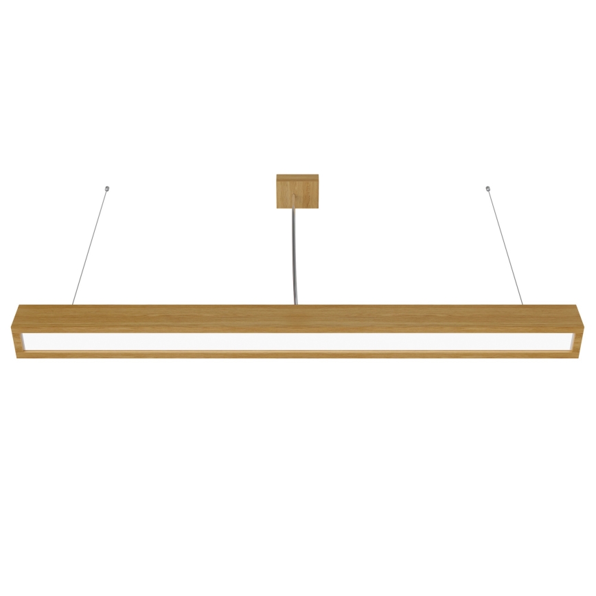 APLED - Lampadario su filo LED LOOK LED/36W/230V 4000K 120 cm quercia