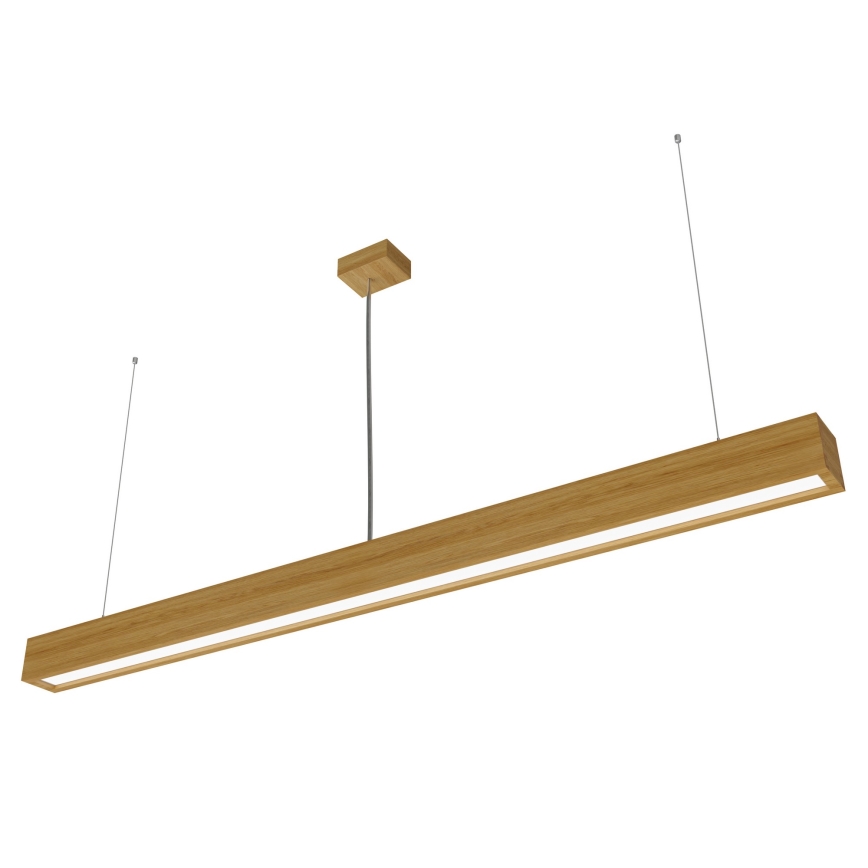 APLED - Lampadario su filo LED LOOK LED/48W/230V 4000K 150 cm quercia