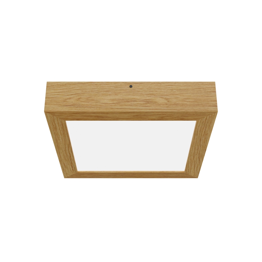 APLED - LED Deckenleuchte QUADRA LED/24W/230V Eiche