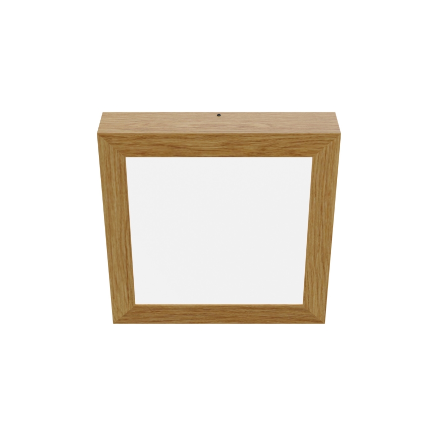 APLED - LED Deckenleuchte QUADRA LED/24W/230V Eiche