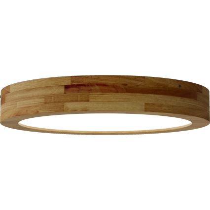 APLED - LED-Deckenleuchte RONDO LED/36W/230V T. 40 cm Eiche