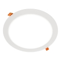 APLED - LED-Einbauleuchte für Badezimmer RONDO LED/24W/230V IP40 d 30 cm weiß