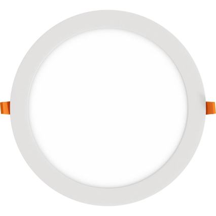 APLED - LED-Einbauleuchte für Badezimmer RONDO LED/24W/230V IP40 d 30 cm weiß