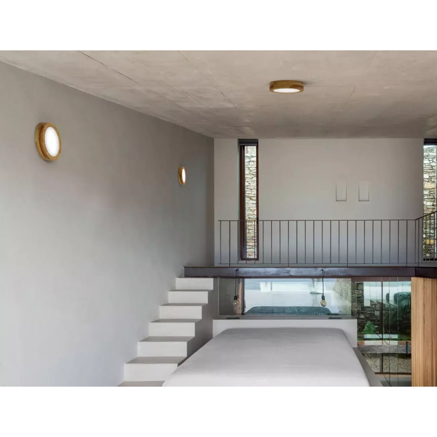 APLED - Plafoniera LED RONDO LED/24W/230V d. 30 cm legno