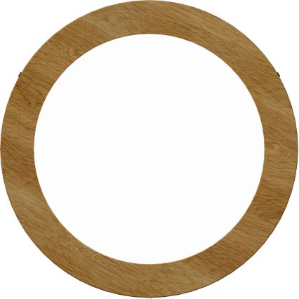 APLED - Plafoniera LED RONDO LED/24W/230V d. 30 cm legno