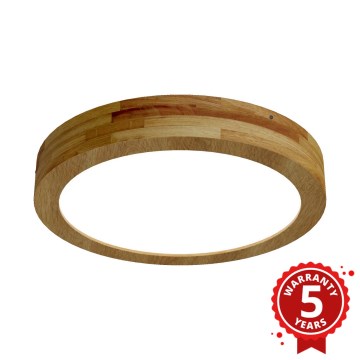 APLED - Plafoniera LED RONDO LED/36W/230V d. 40 cm quercia
