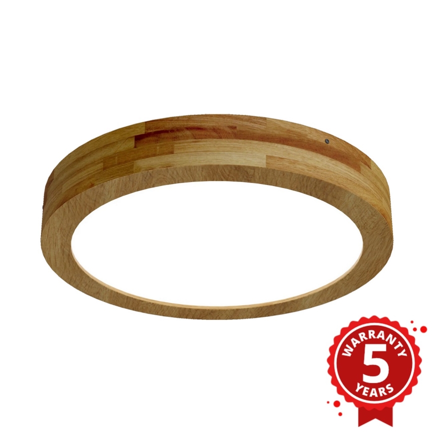APLED - Plafoniera LED RONDO LED/36W/230V d. 40 cm quercia