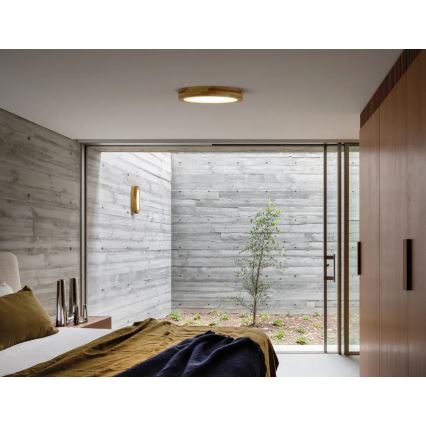 APLED - Plafoniera LED RONDO LED/36W/230V d. 40 cm quercia