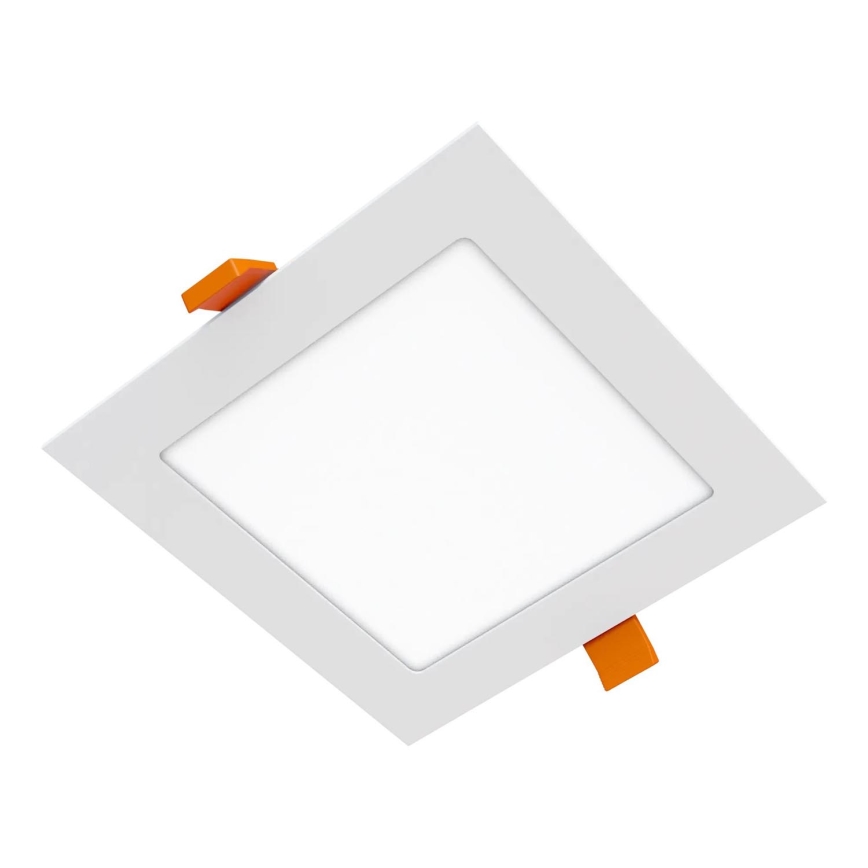 APLED - Spot encastrable de salle de bain SQUARE LED/12W/230V IP40 17x17 cm blanc